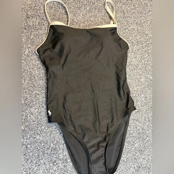 Polo by Ralph Lauren Black One-Piece Swimsuit - Picture 2 of 11